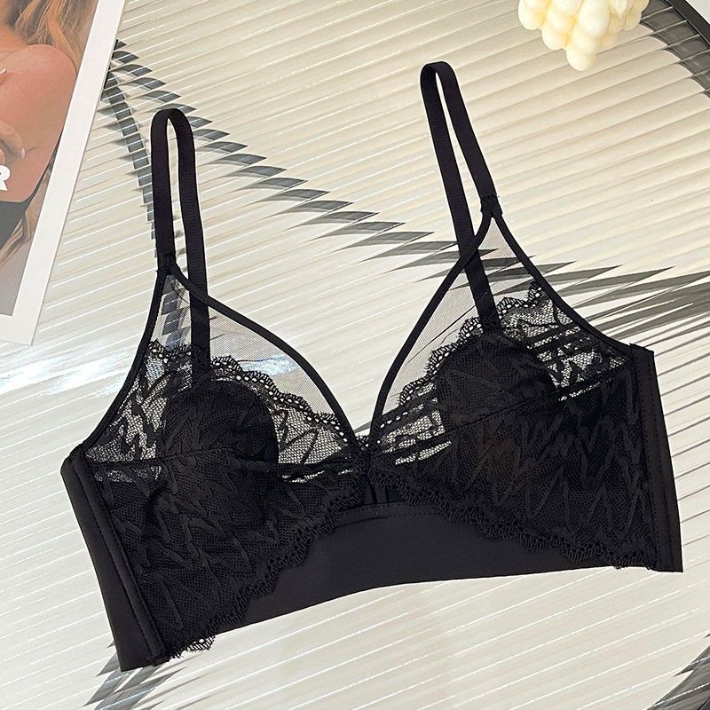 T Shirt Bra Seamless - Sexy kant crop top met diepe