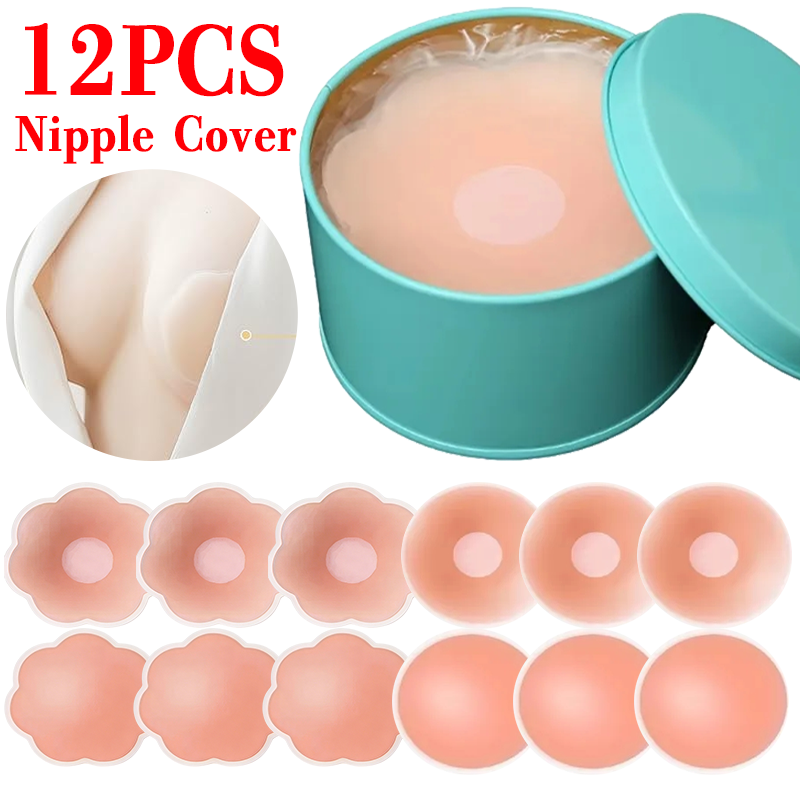 Strapless Bra Adhesive - 6/12 stuks onzichtbare zelfklevende borstplakkers herbruikbare