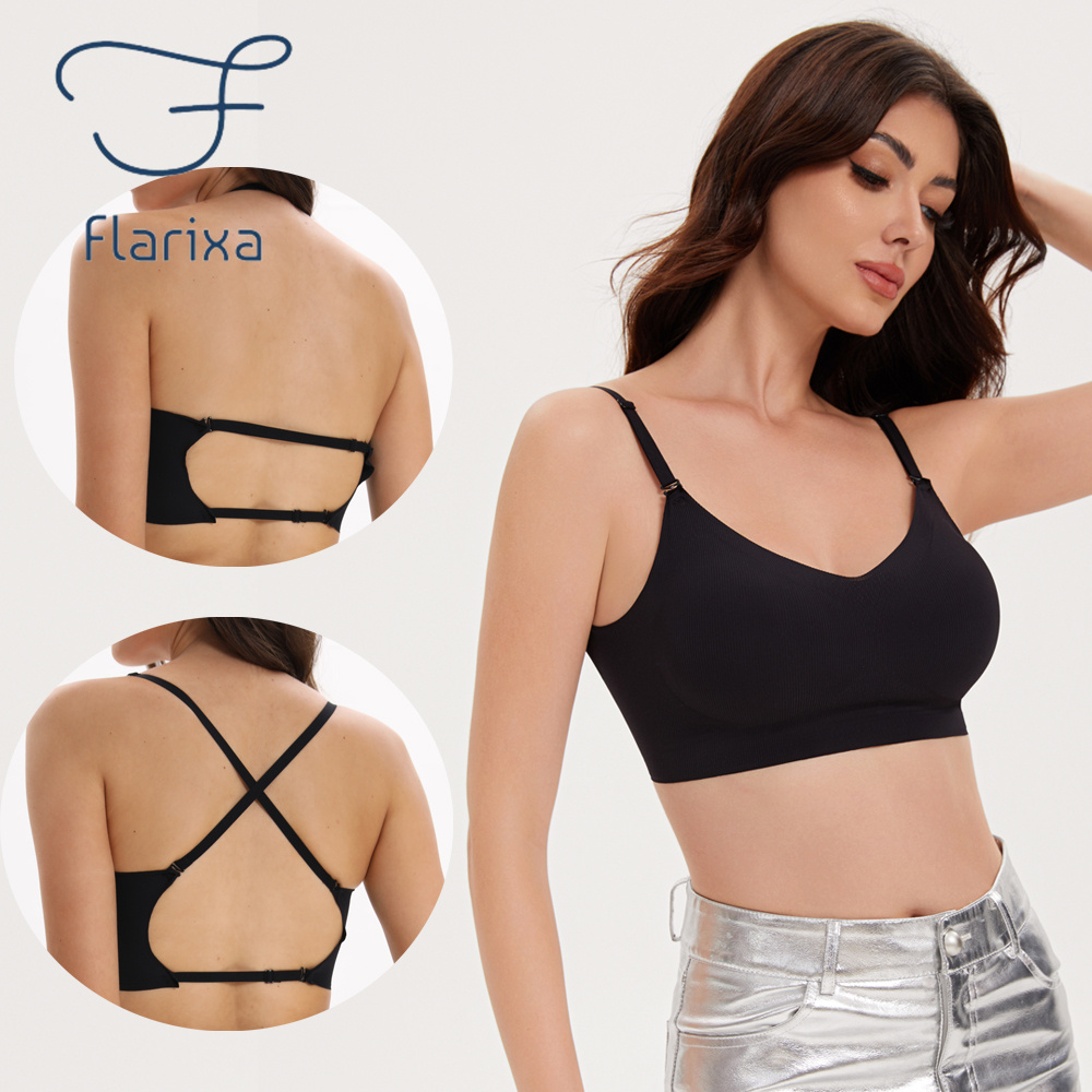 Convertible Bra Multiway - Flarixa Naadloze Lage Rug Bh Ondersteuning