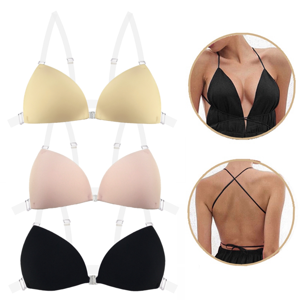 Minimizer Bra Women - Kleverige beha voor vrouwen, rugloze trouwjurk,