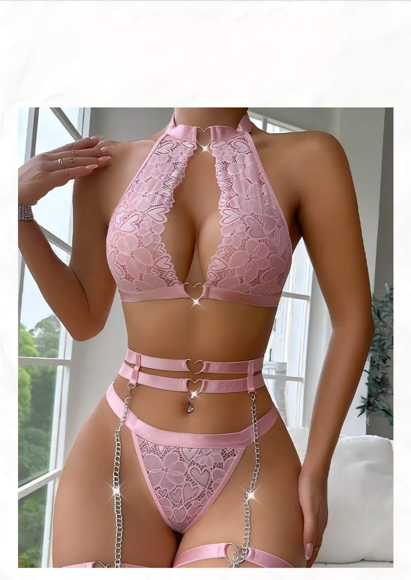 Sexy lingerie set push-up kant - Minimizer Bra Women recensie en prijs