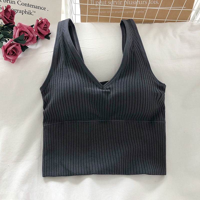 Dames tank crop tops vrouwelij - T Shirt Bra Seamless recensie en prijs